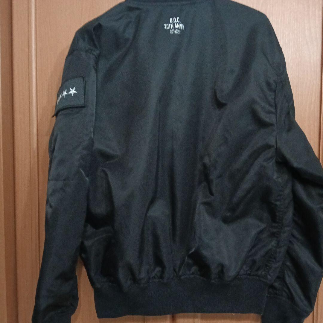 BUMP OF CHICKEN 20周年 ma-1ブラック Lサイズ
