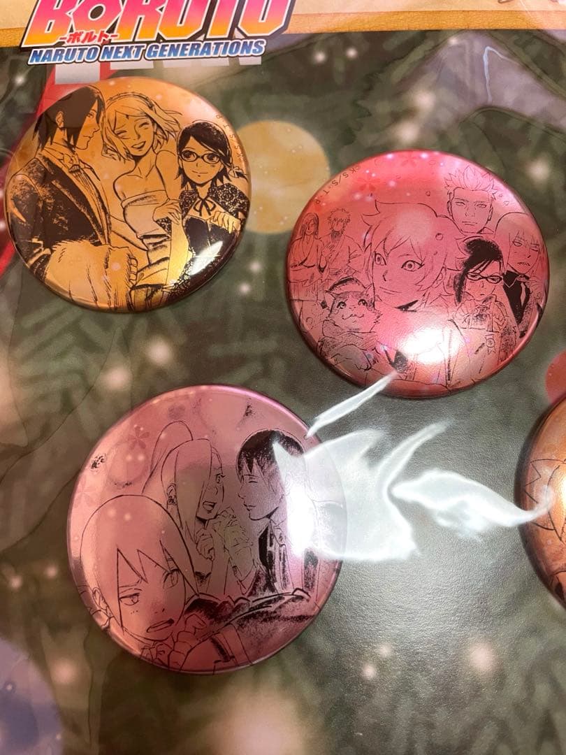 ナルトボルト　naruto boruto 缶バッジセット2023winter