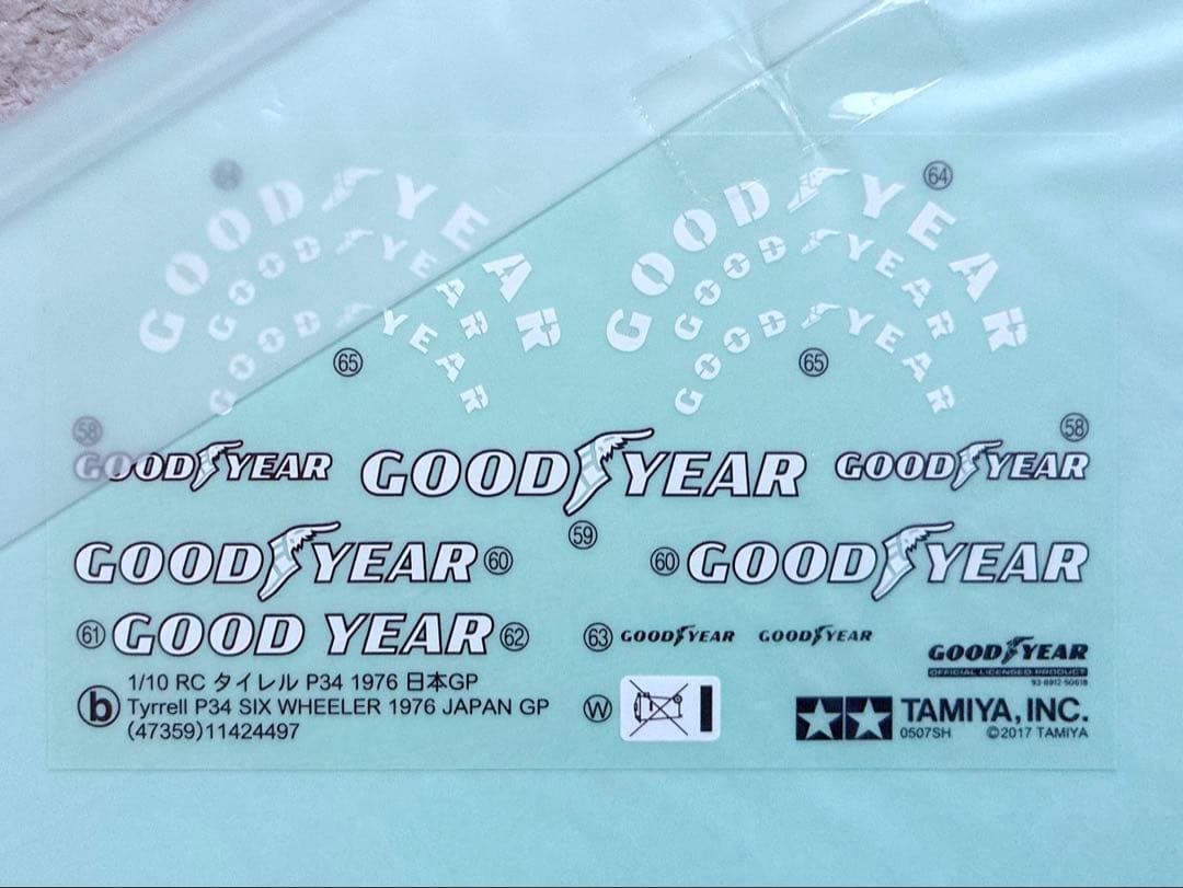 限定品 タミヤ RC 1/10 タイレルP34 1977年モナコ 塗装済みボディ