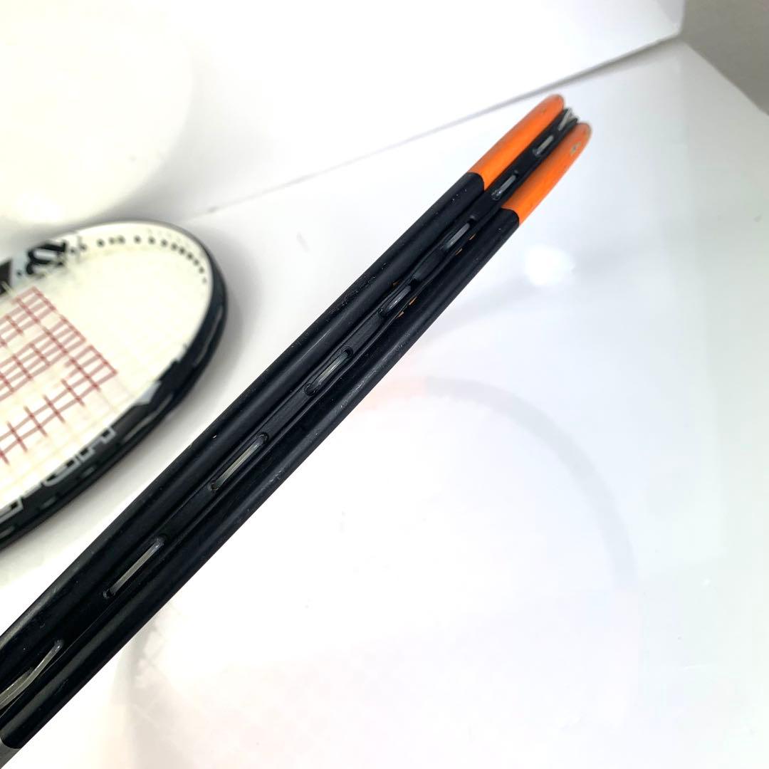 Wilson 硬式テニスラケット 2本セット HR-5500 極美品 チタニウム
