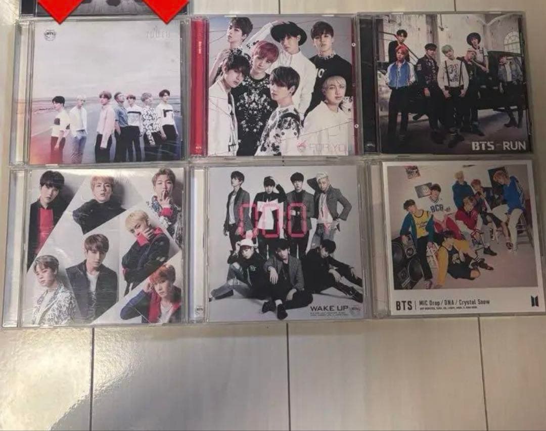 BTS アルバム セット トレカ、付属品あり