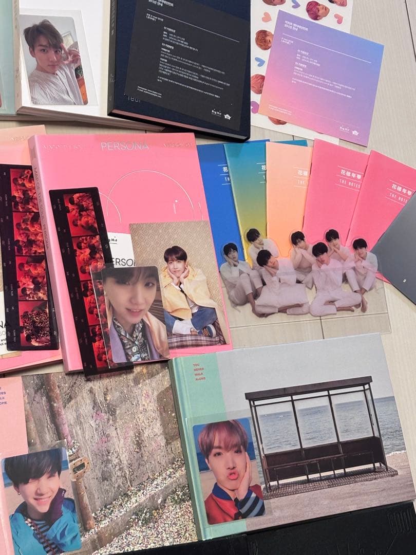 BTS アルバム セット トレカ、付属品あり