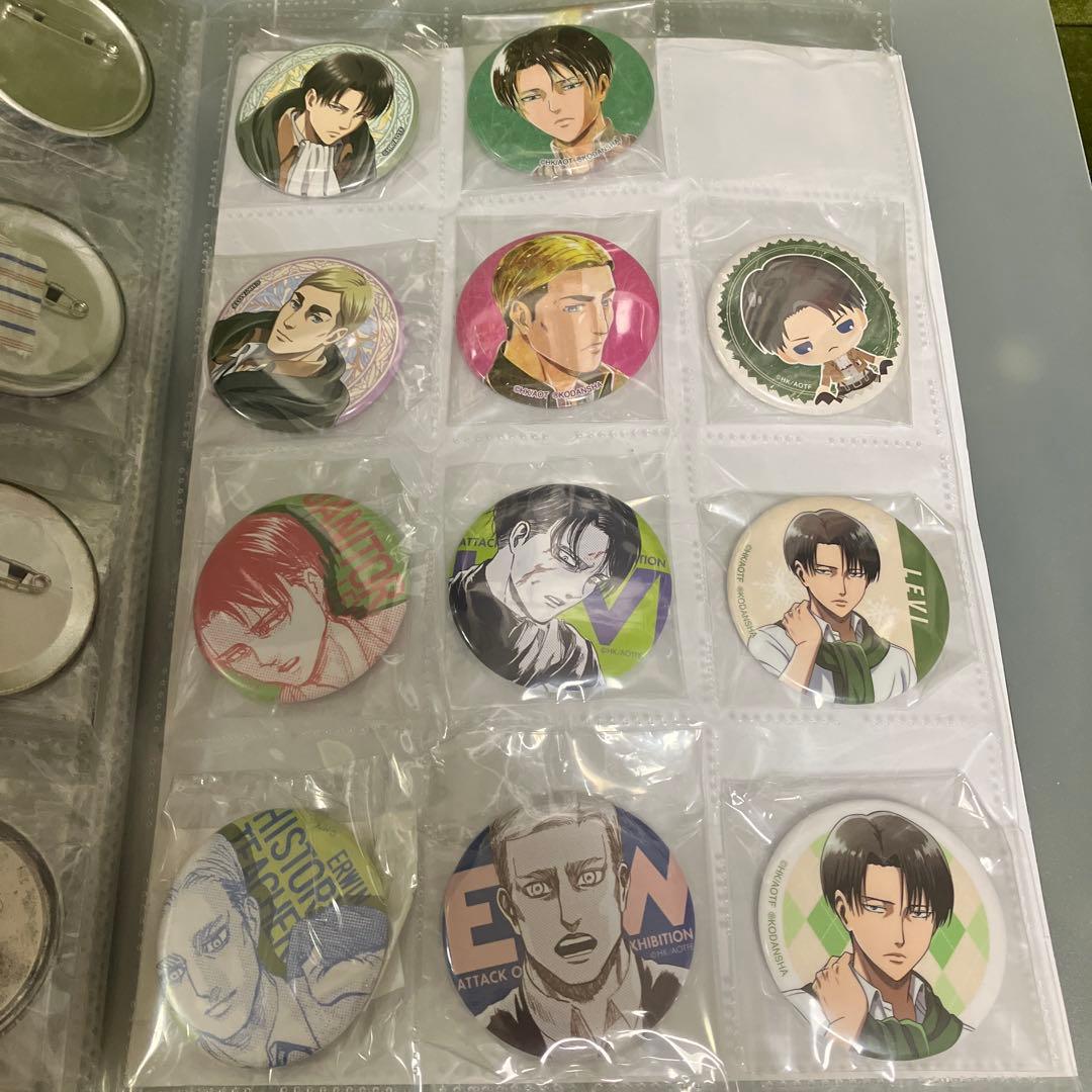 【サビあり含】リヴァイ　缶バッジ　まとめ