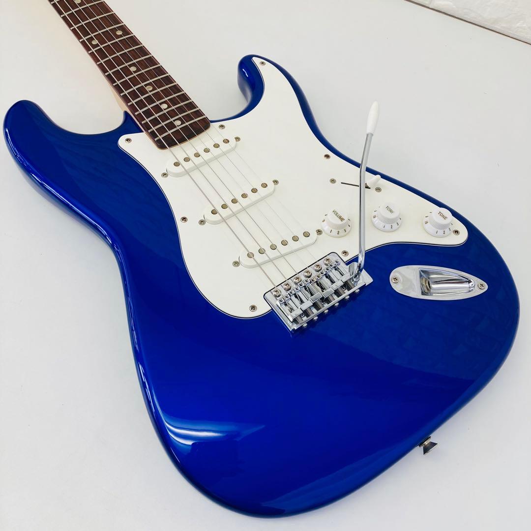 Squier ストラトキャスター ラージヘッド ブルー