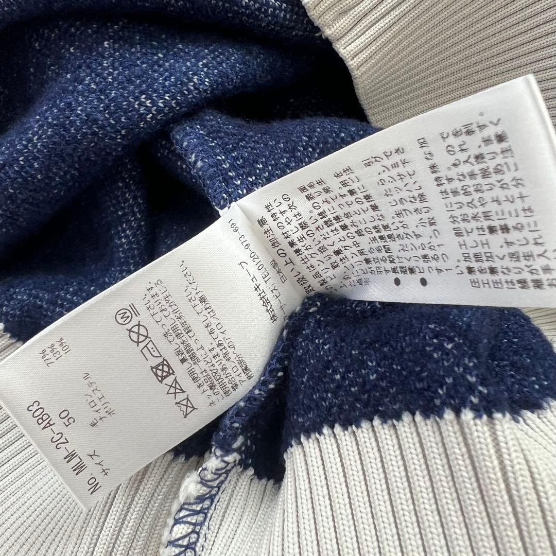 【新品】MARK&LONA マークアンドロナ　メンズ　セーター　ニット　デカロゴ