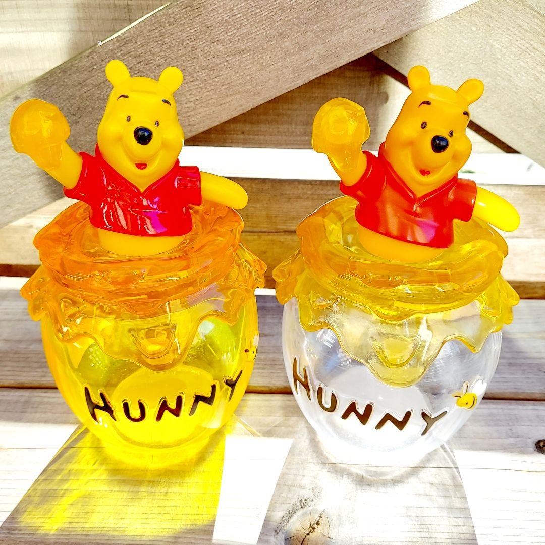 ディズニー くまのプーさん 着ぐるみ ぬいぐるみ 蜂蜜瓶 小物入れ 未使用 美品