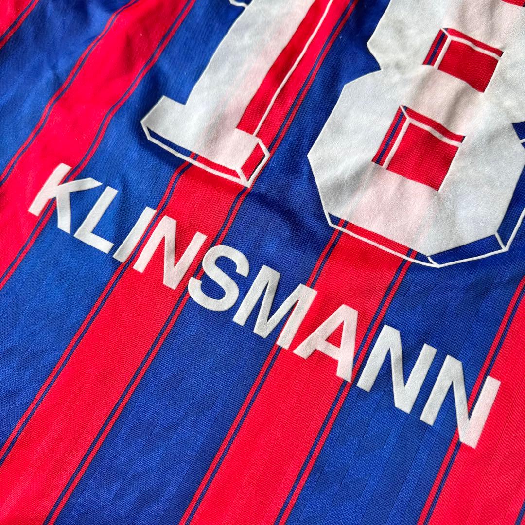 【人気襟付き】ユルゲン・クリンスマン ＃１８ バイエルン・ミュンヘン（H）