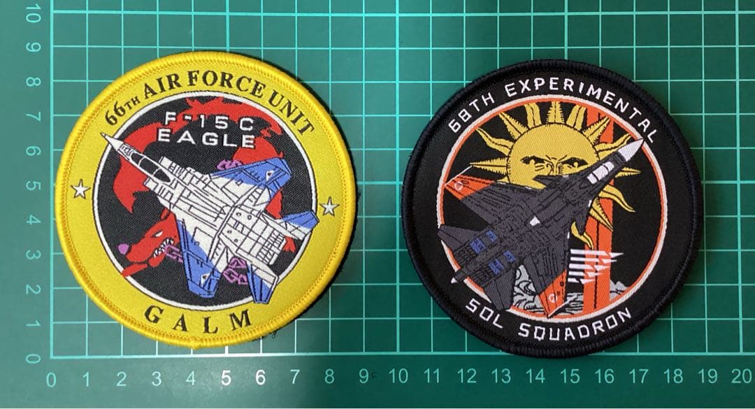 エースコンバット パッチ ベルクロ ワッペン10枚セット