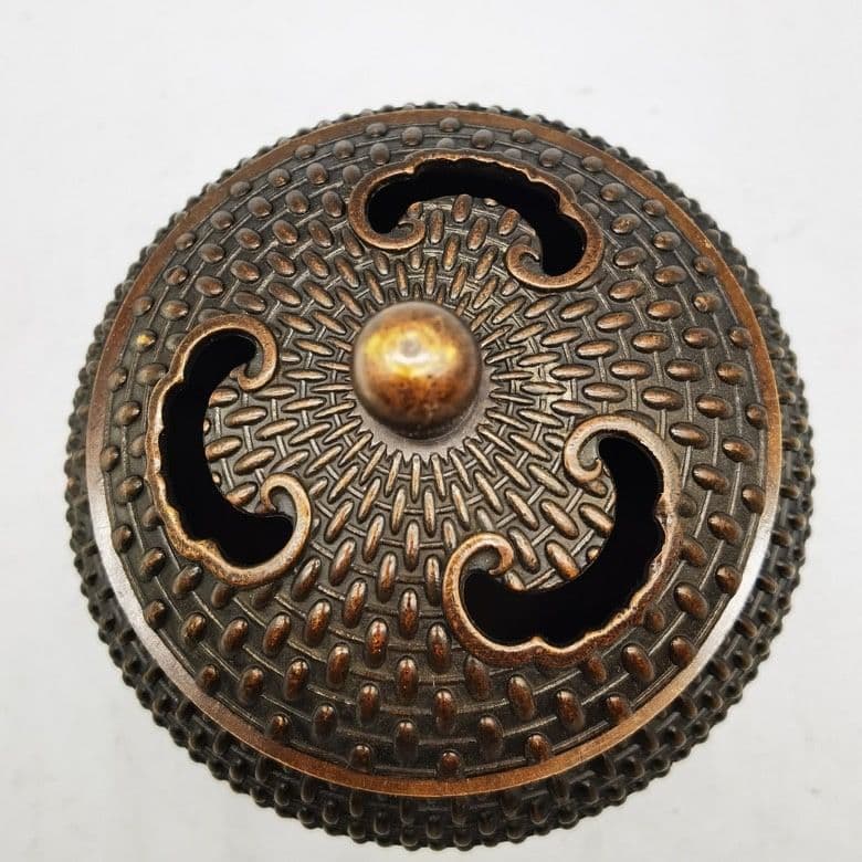 銅器 祥雲透かし彫り香炉 茶道具 香道具 装飾品 工芸品 置物