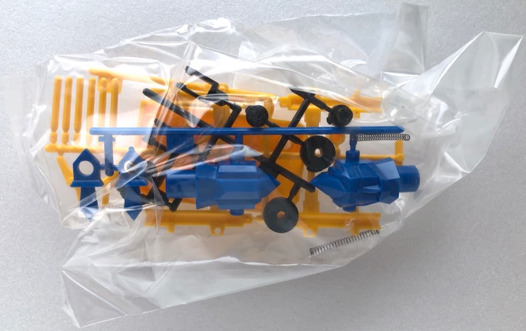 昭和レトロ！★ドライガー★ミニ合体マシン５号★未組立 アオシマ 合体ロボット