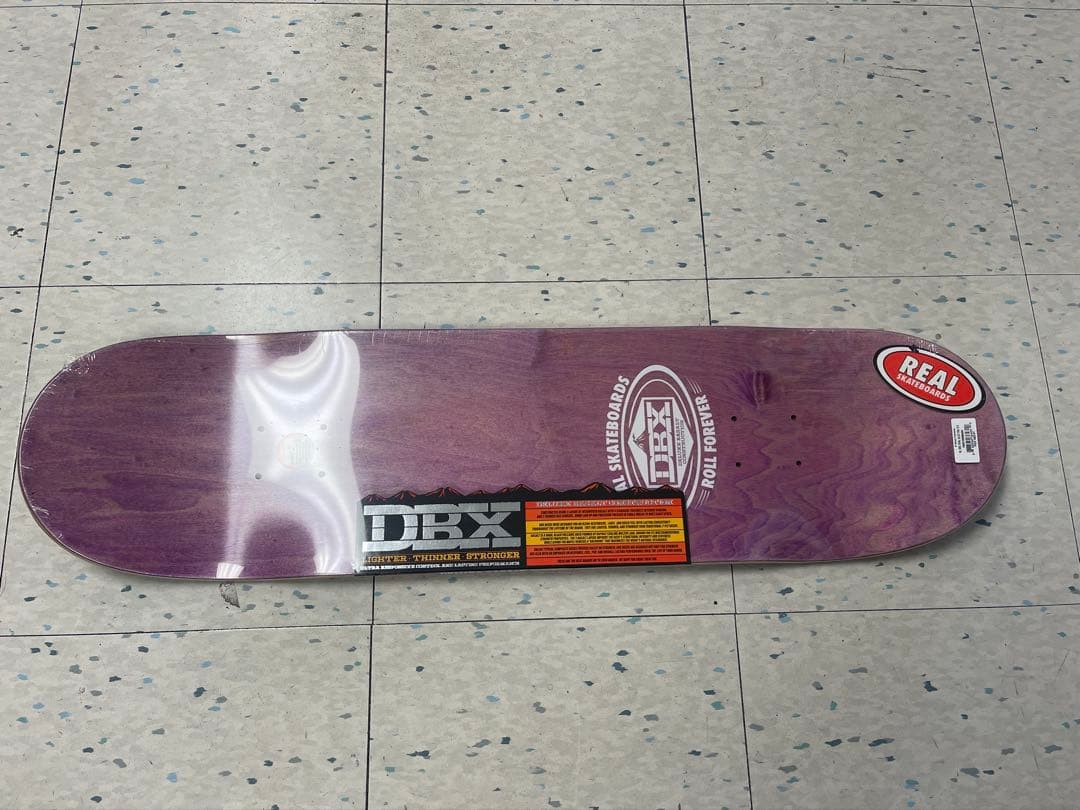 REAL OVAL BLUE FOIL DBX DECK 8.5デッキ新品送料込