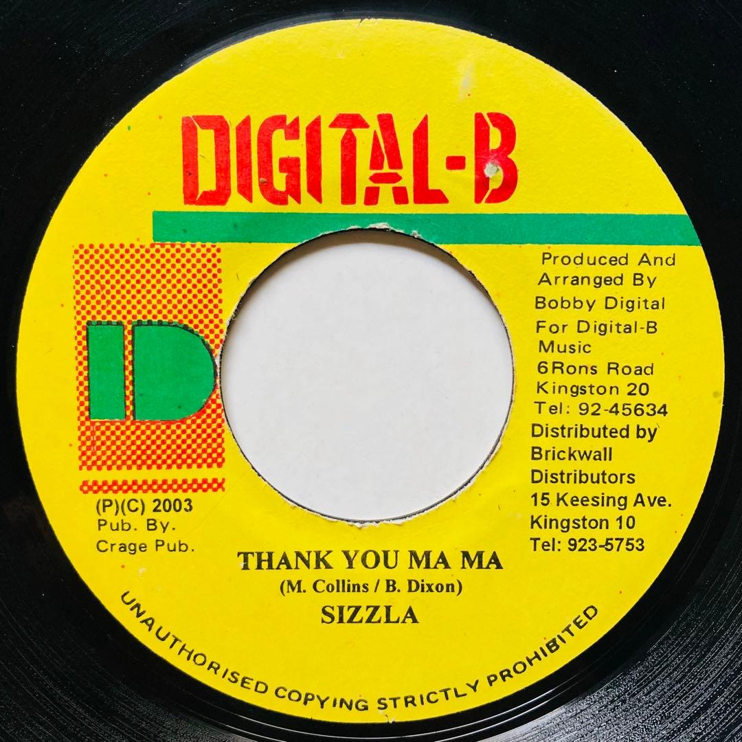 レゲエ THANK YOU MAMA リディム 8枚