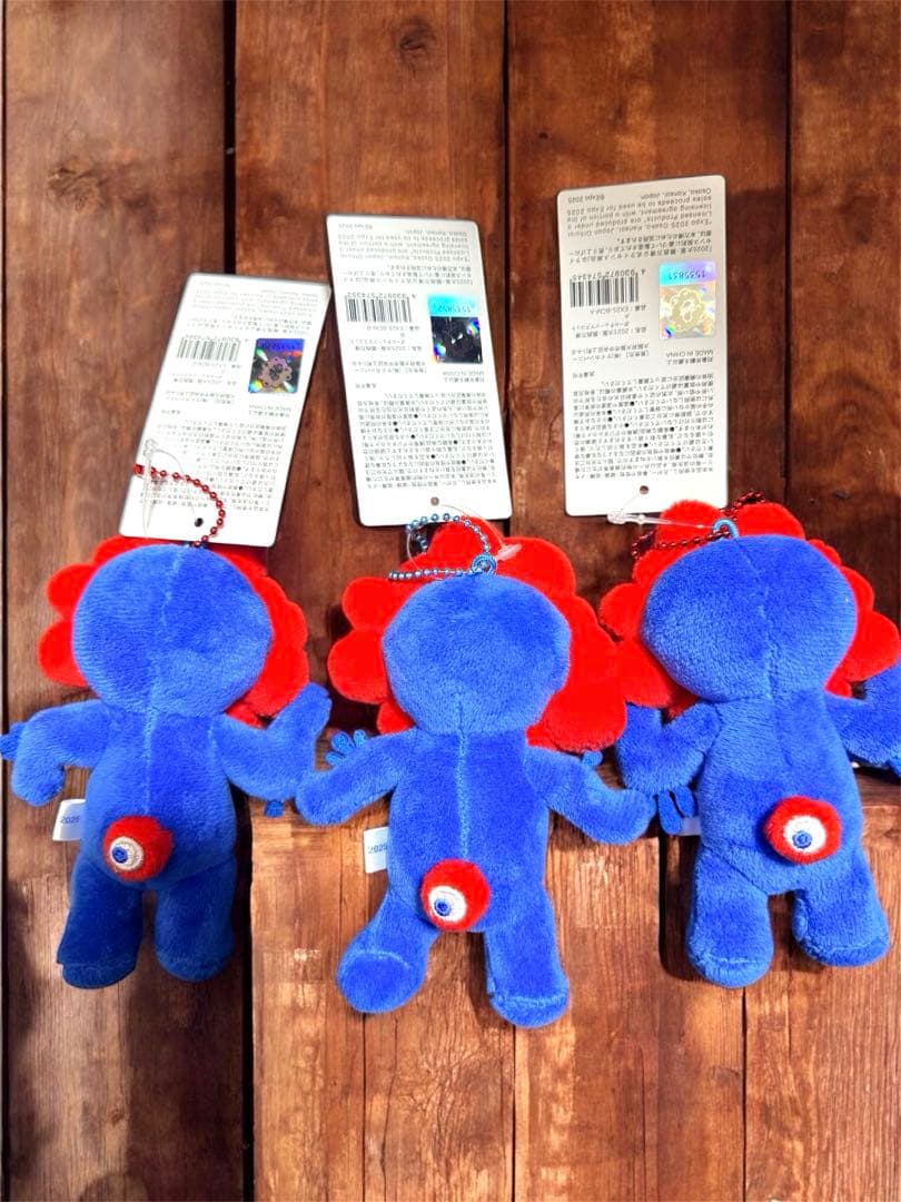 大阪関西万博　ミャクミャク　ボールチェーンマスコットa.b.c Expo2025