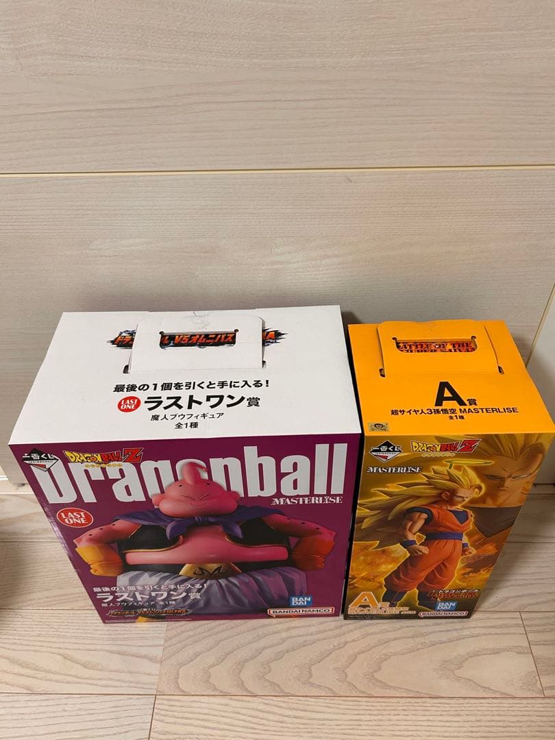 一番くじ ドラゴンボール 超サイヤ人3孫悟空 魔神ブウ　MASTERLISE