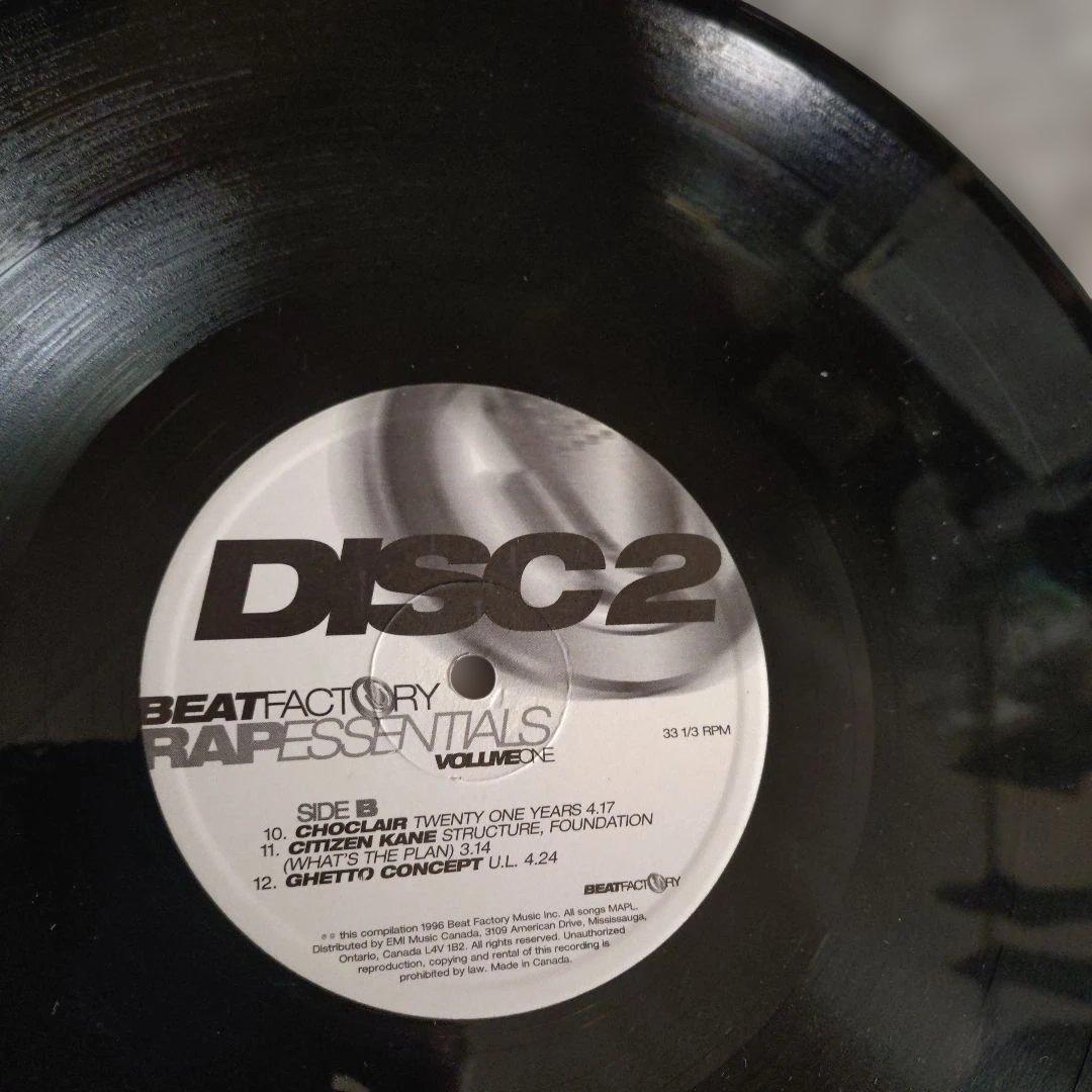 洋楽 BEAT FACTORY RAP ESSENTIALS VOL. 1