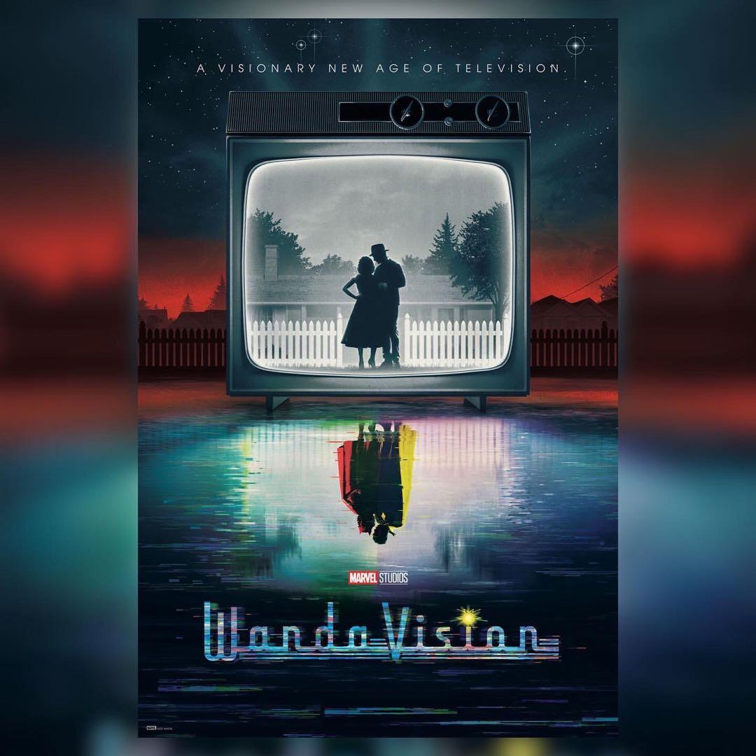 ワンダヴィジョン マーベル ポスター MONDO BNG シルクスクリーン