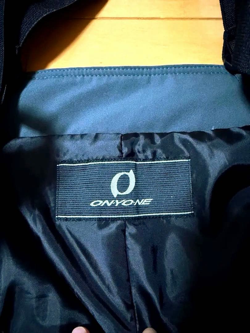 ONYONE スキーパンツ サスペンダー付き グレー