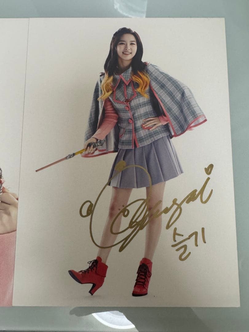 激レア品 Red Velvet スルギ　直筆サイン