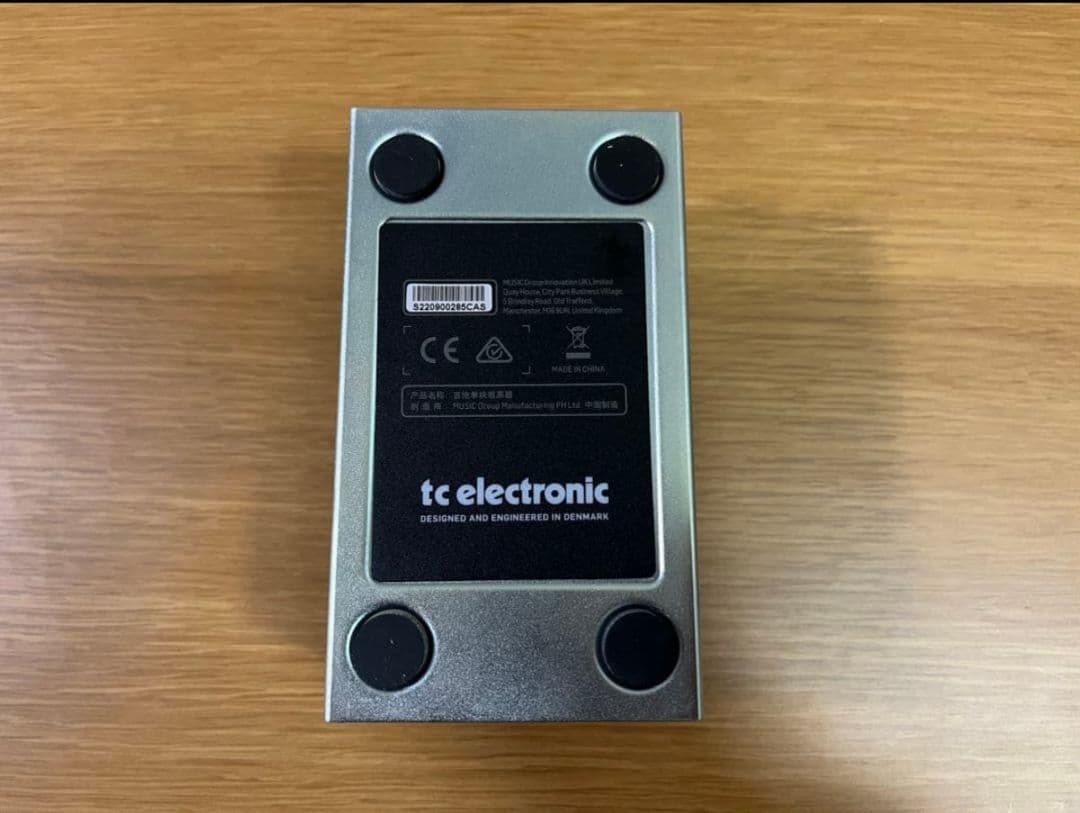 ギター tc electronic cinders overdrive