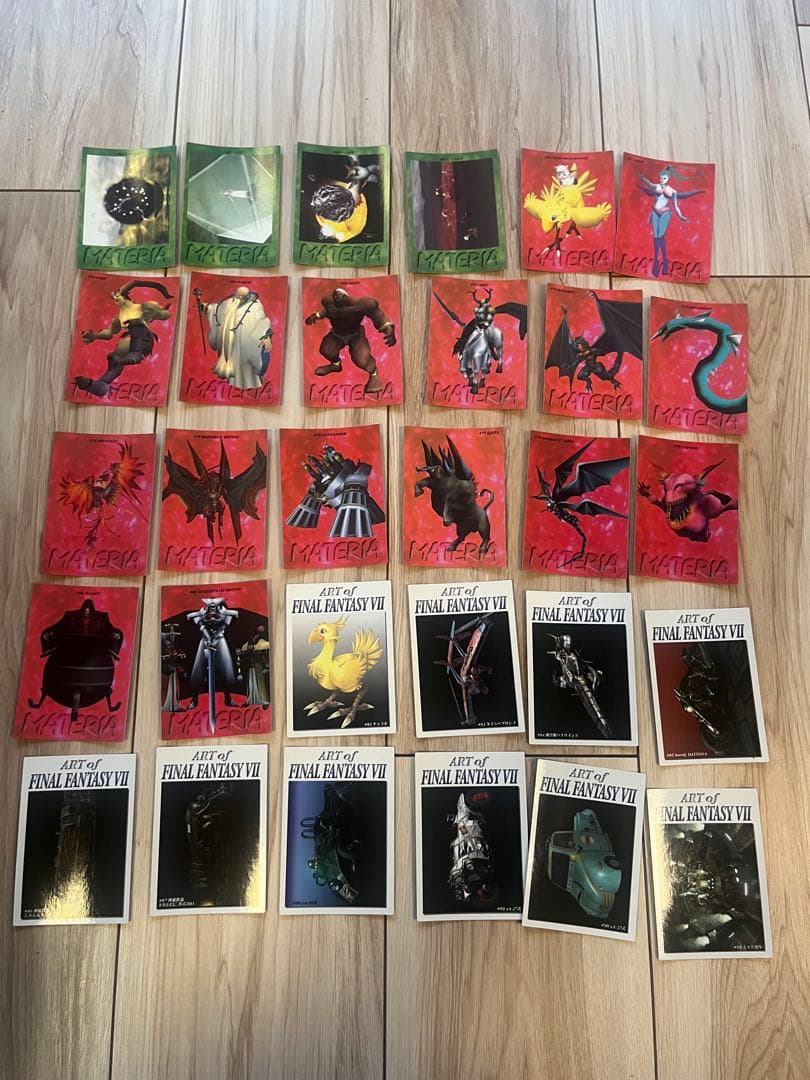 ファイナルファンタジーVII カードダスマスターズ　138枚