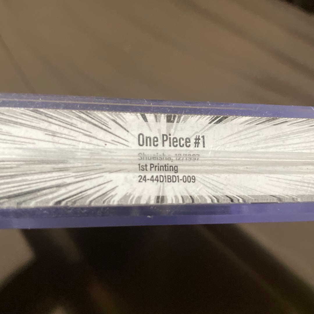BGS 5.5 ワンピース 初版 1巻 鑑定済み 尾田栄一郎 ONEPIECE