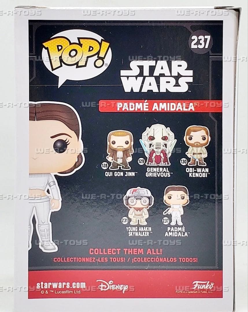 激レア！！ Funko POP! スターウォーズ パドメ・アミダラ #237