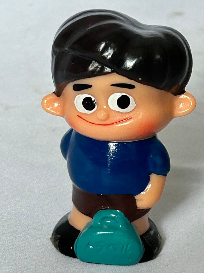 トラベルミン坊や　青服　貯金箱　エーザイ