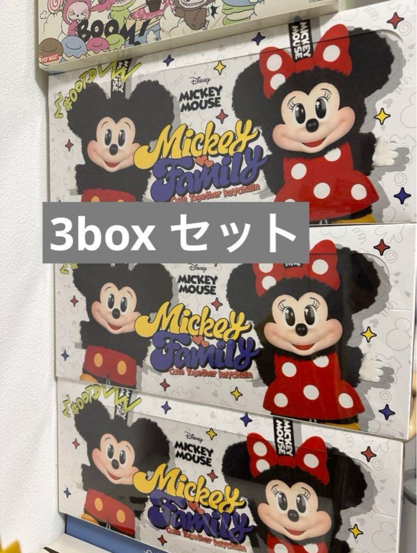 POPMARTディズニーぬいぐるみキーチェーンアソートBOX（８個入） 3セット