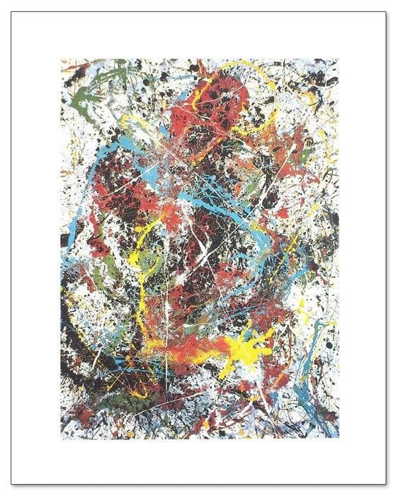 額装品/ナンバー31/ジャクソン ポロック/アートポスター/インテリア