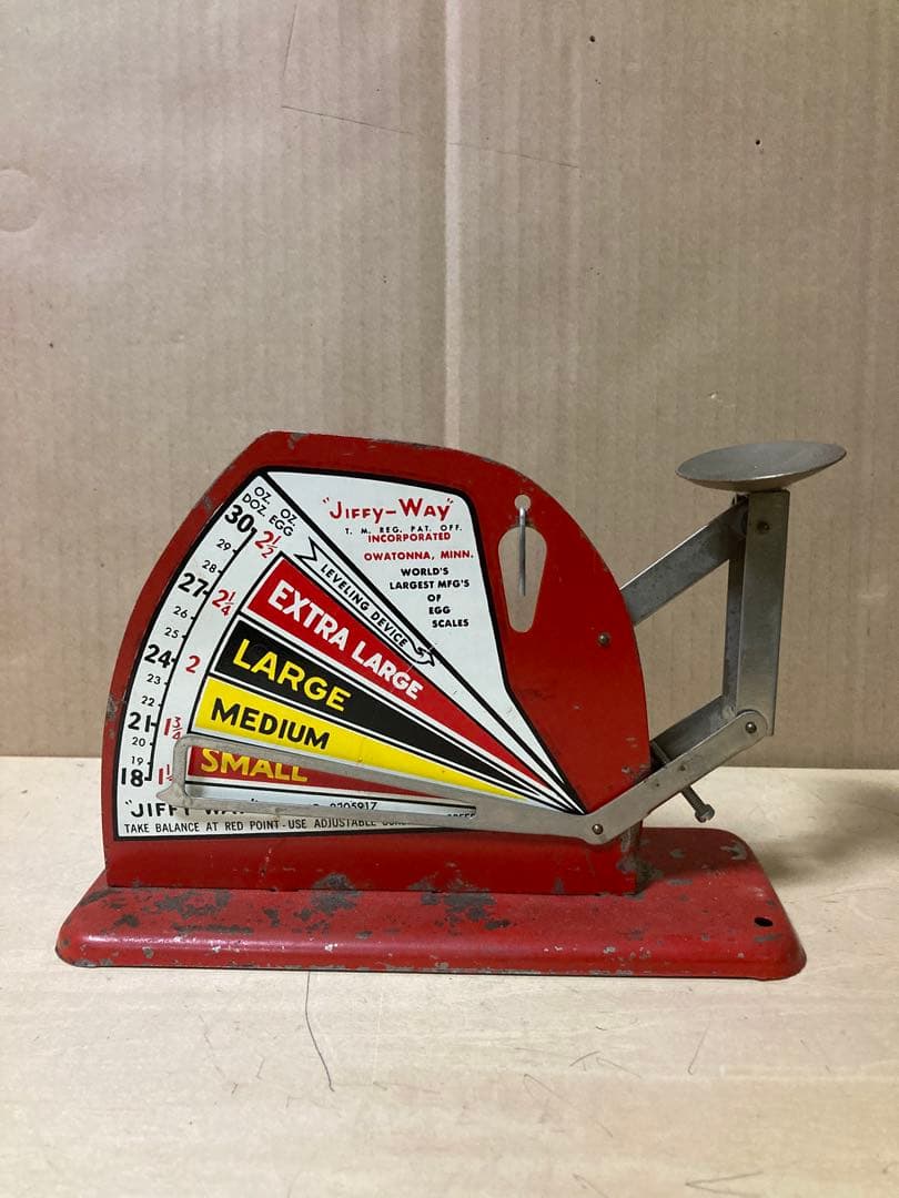 アメリカ　エッグスケール　当時物