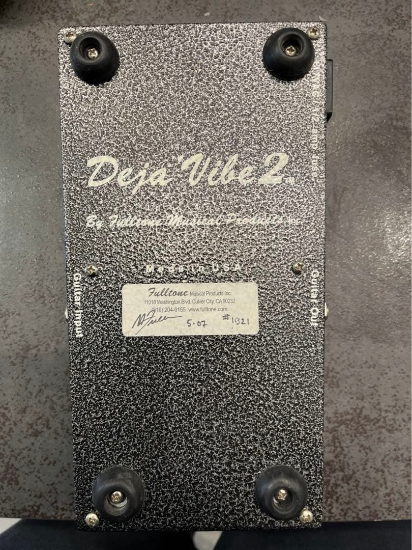 ギター Fulltone Deja vibe2