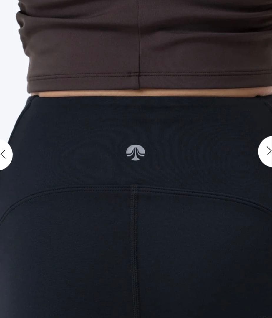 【SUKALA】サイドベルトトレンカレギンス　エスプレッソ　M