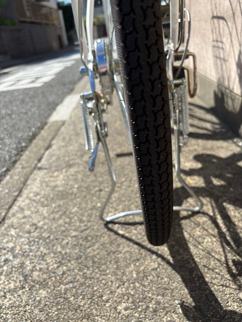 自転車　シティサイクル　白　26インチ　子ども　【福岡市直接受け取り希望】