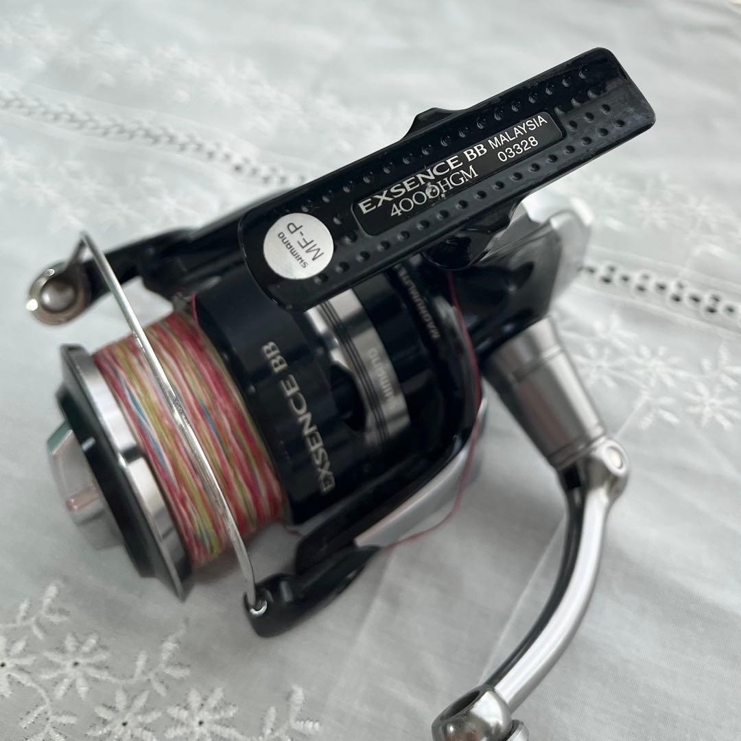 EXSENCE BB 4000HG リール カラフルライン付き
