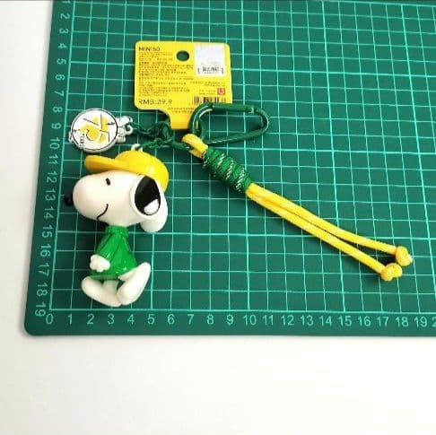 【新品】5種セットMINISO限定スヌーピー 75周年 立体型キーホルダー