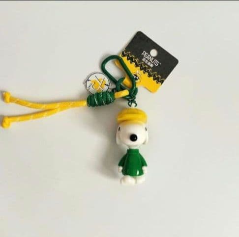 【新品】5種セットMINISO限定スヌーピー 75周年 立体型キーホルダー