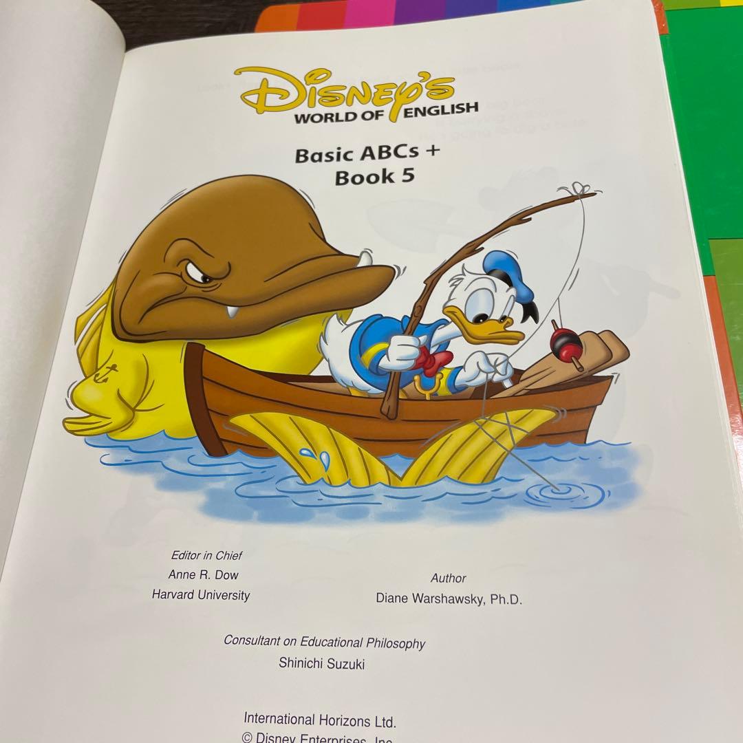 ♦️♦️♦️♦️DisneyWORLDOF ENGLISH BasicABCs➕1-12