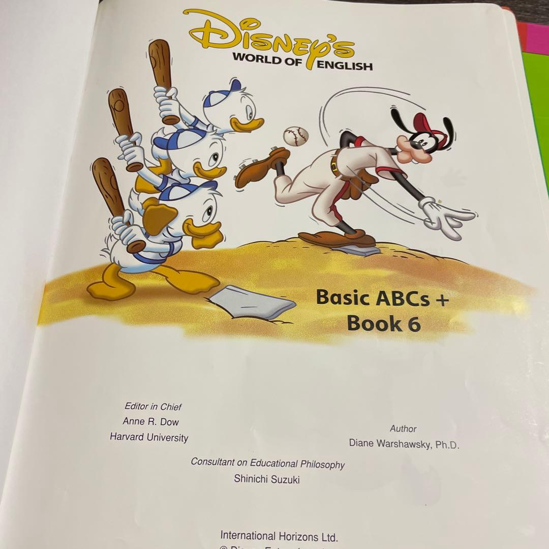 ♦️♦️♦️♦️DisneyWORLDOF ENGLISH BasicABCs➕1-12