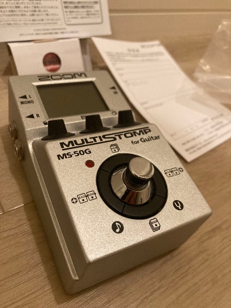 ギター ZOOM MULTI STOMP MS-50G