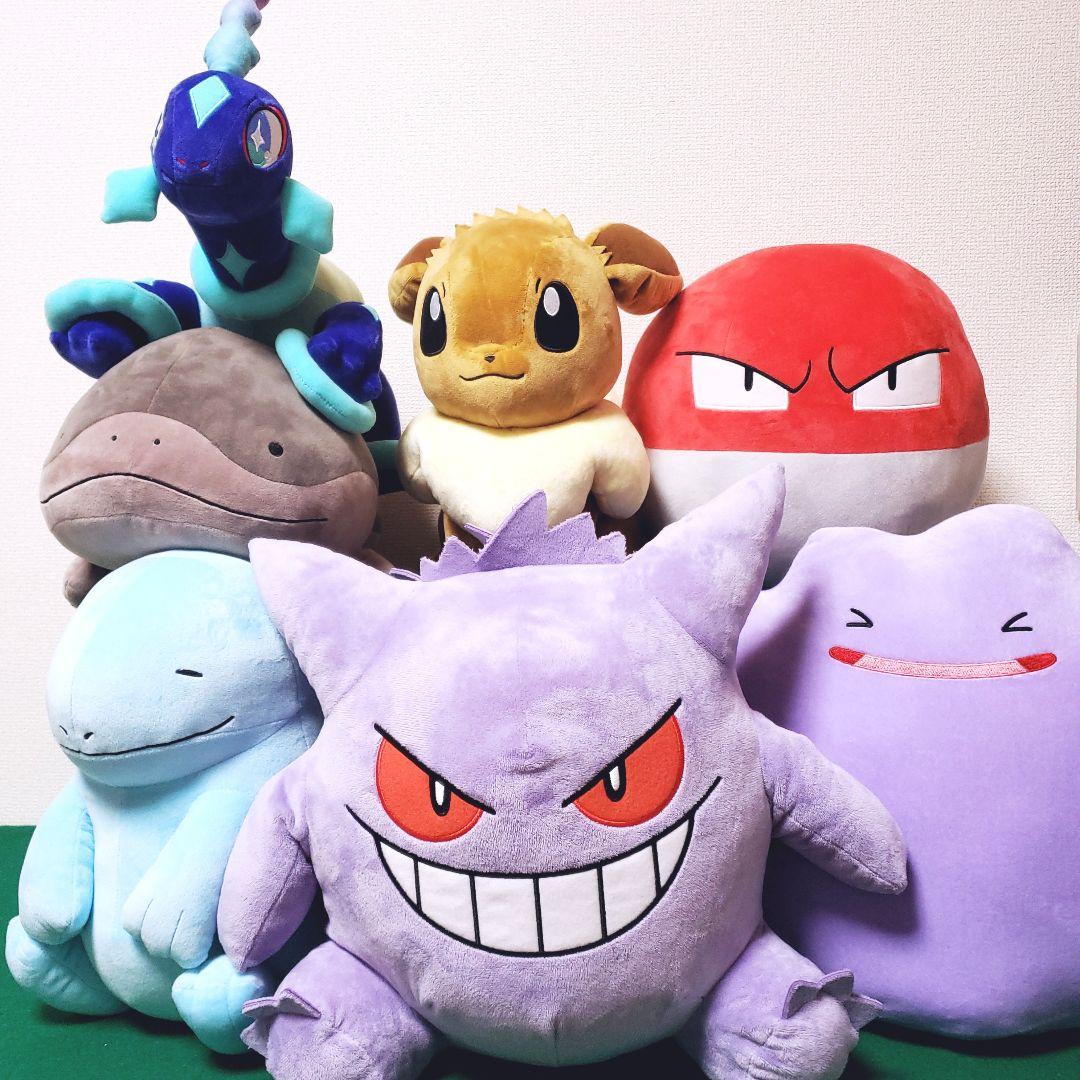 ポケットモンスター めちゃもふぐっとぬいぐるみ まとめ売り（7種セット）