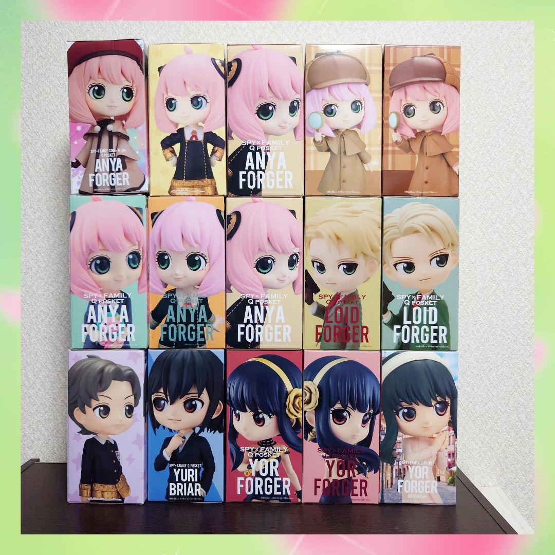 SPY×FAMILY Qposket フィギュア 15体セット