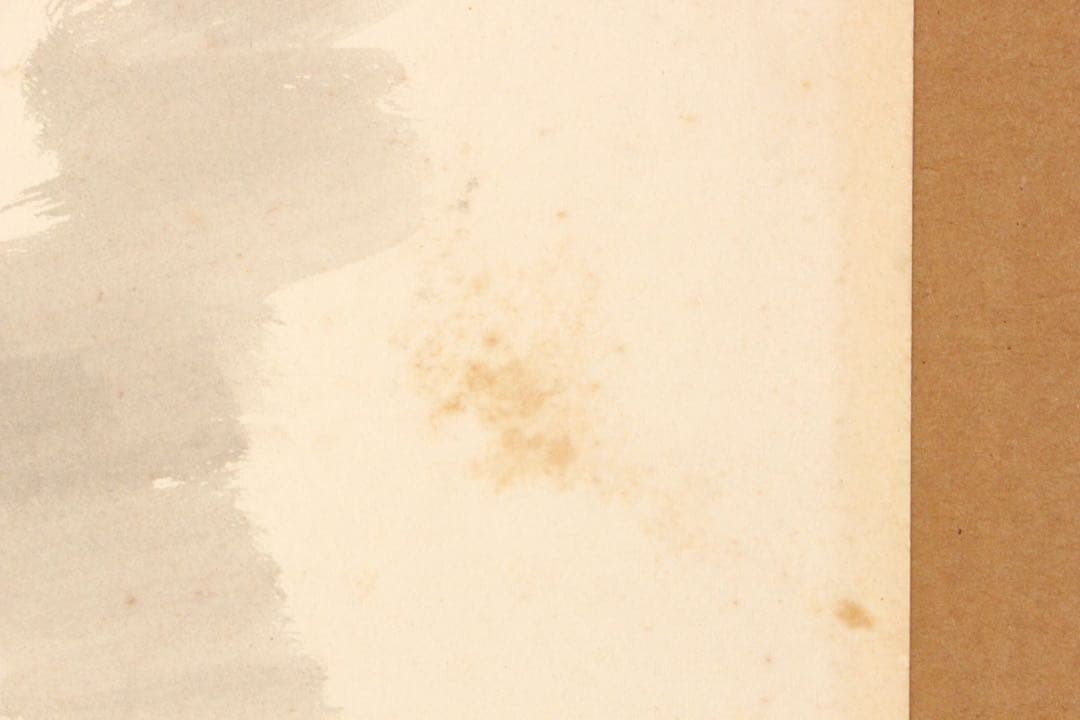 No5085 額装　ヘンリー杉本　遮光器土偶図　1970年　直筆サイン　送料無料