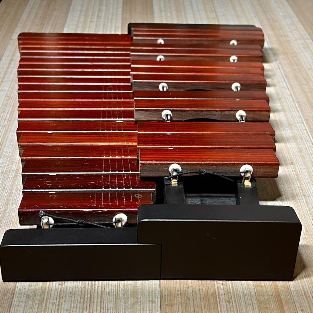 極美品✨大人気❣️ZEN-ON シロフォン ZX-32P 32音鍵盤 木琴 バチ付