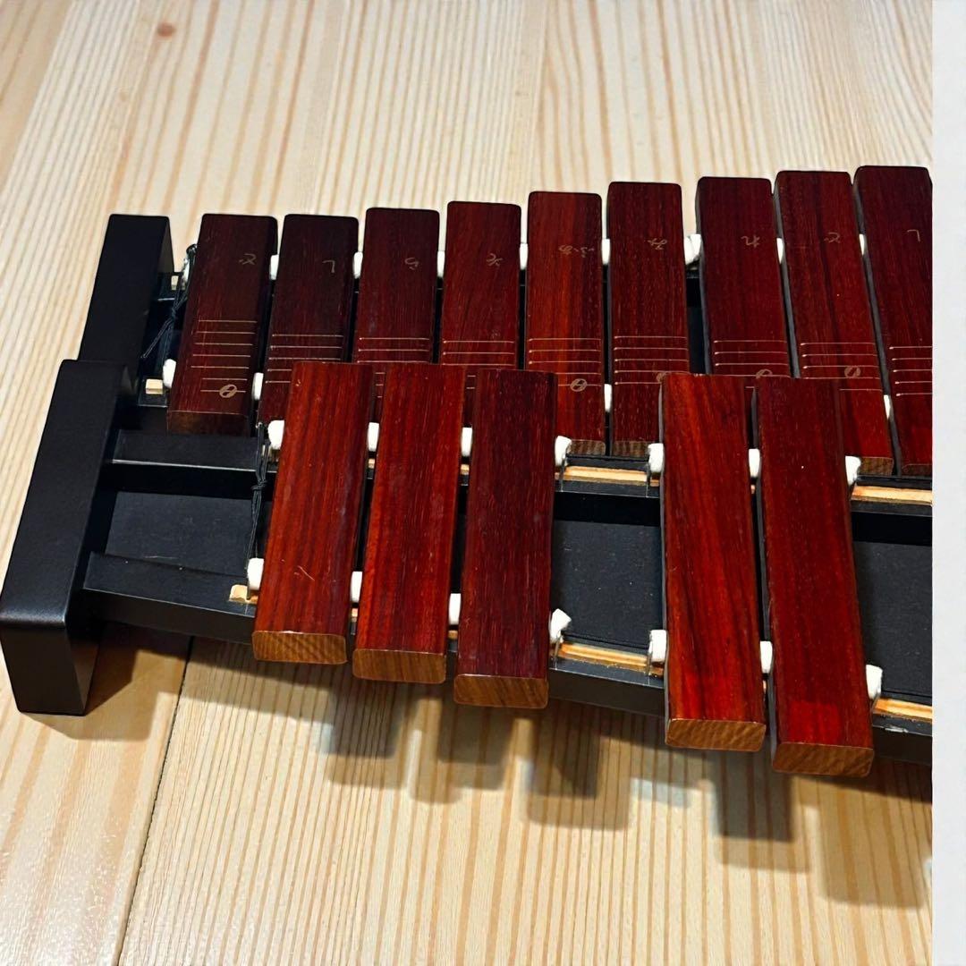 極美品✨大人気❣️ZEN-ON シロフォン ZX-32P 32音鍵盤 木琴 バチ付