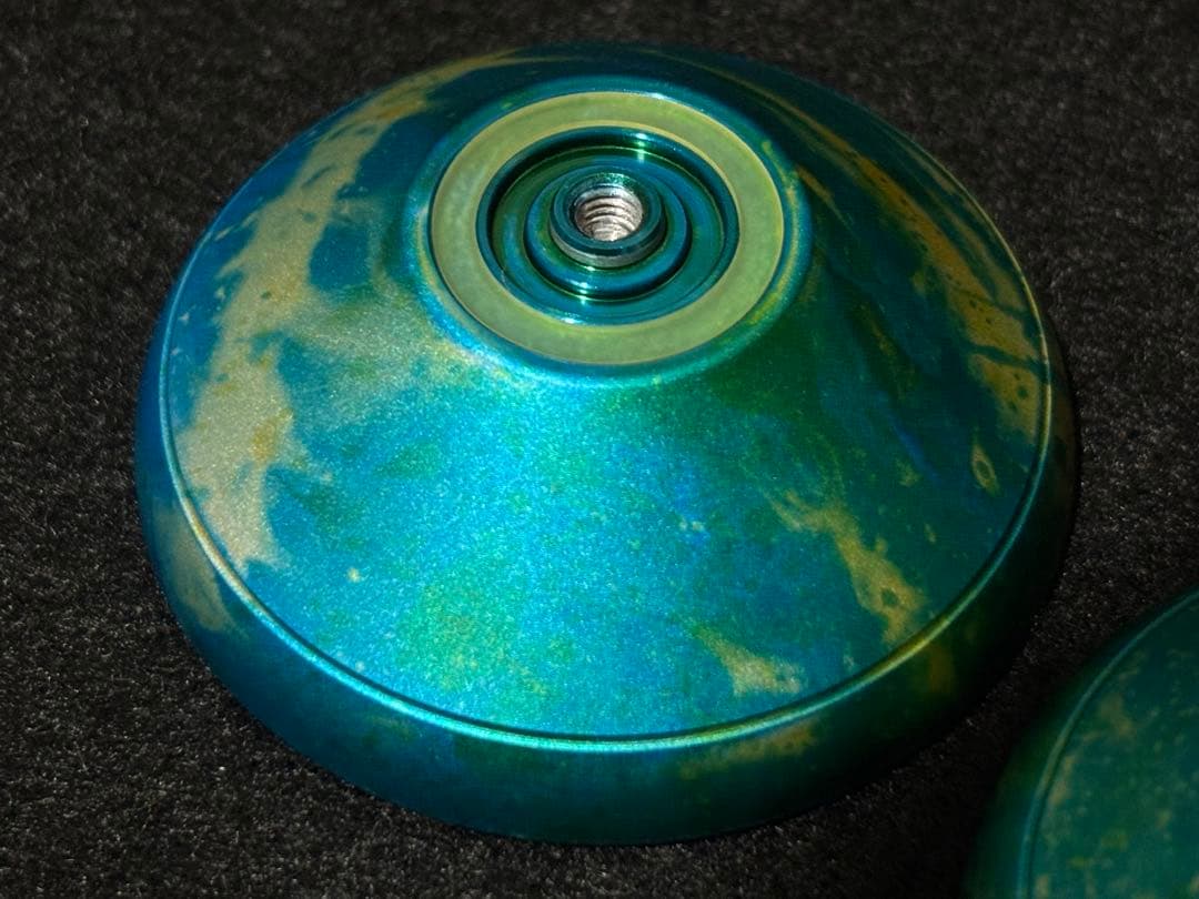 C3yoyodesign Krown Finger Spin 美品 廃盤 希少