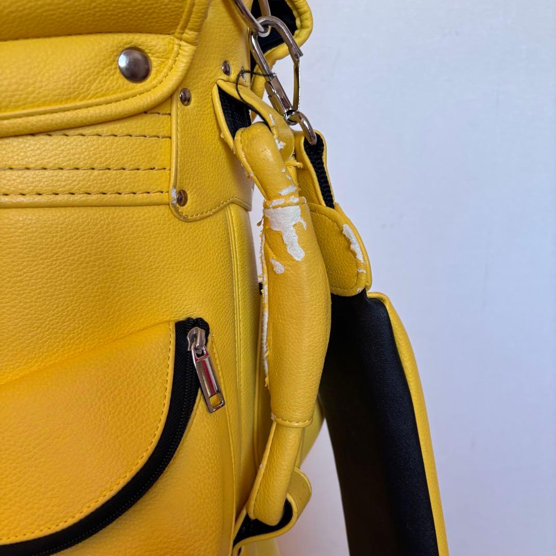 キャディバックCAROキャロNEW BOXER USA YELLOWゴルフバッグ