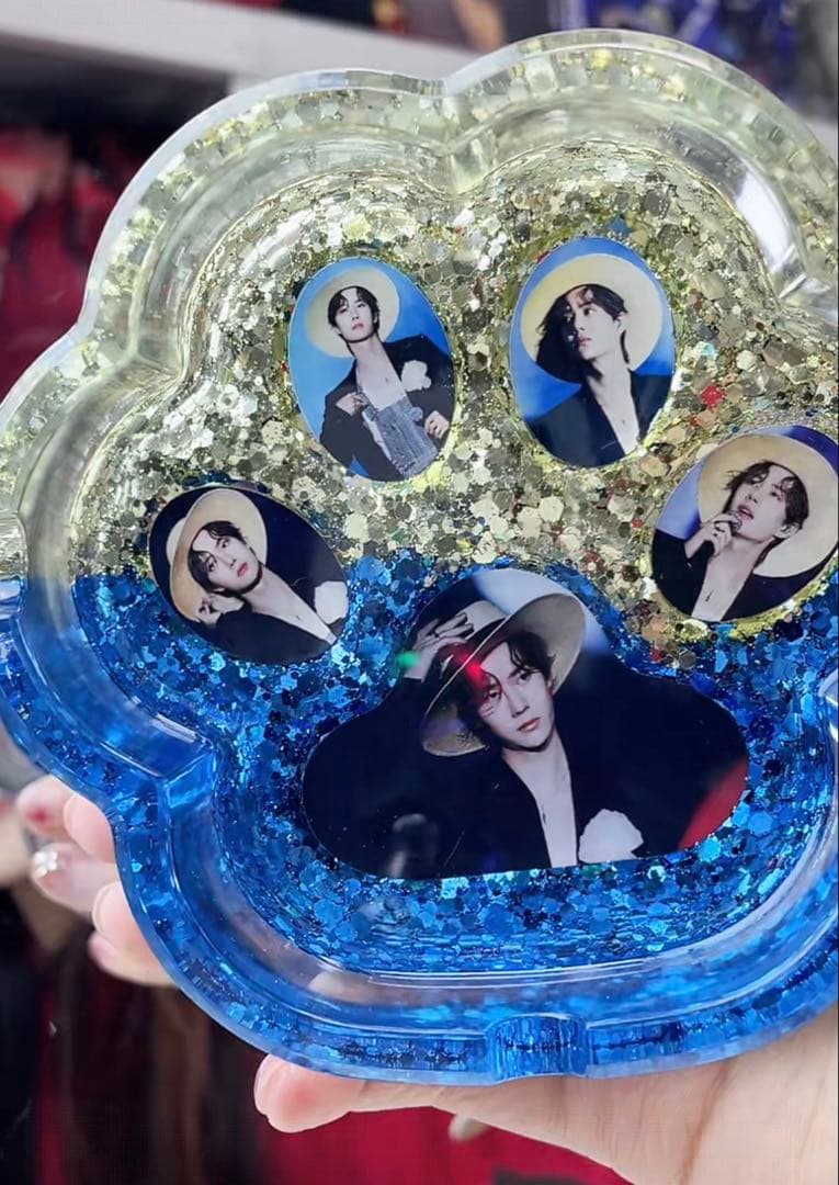 王一博 新作 ジャンボレジン猫肉球トレー 7点セット❣️確認用❣️