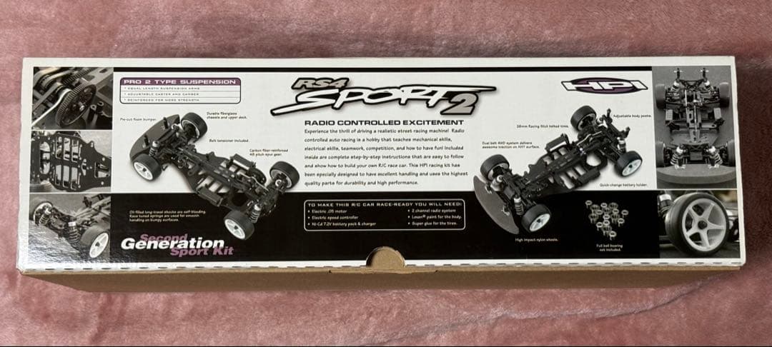 未組み立て★HPI★RS4 スポート2ホンダUSシビッククーペSi 1/10