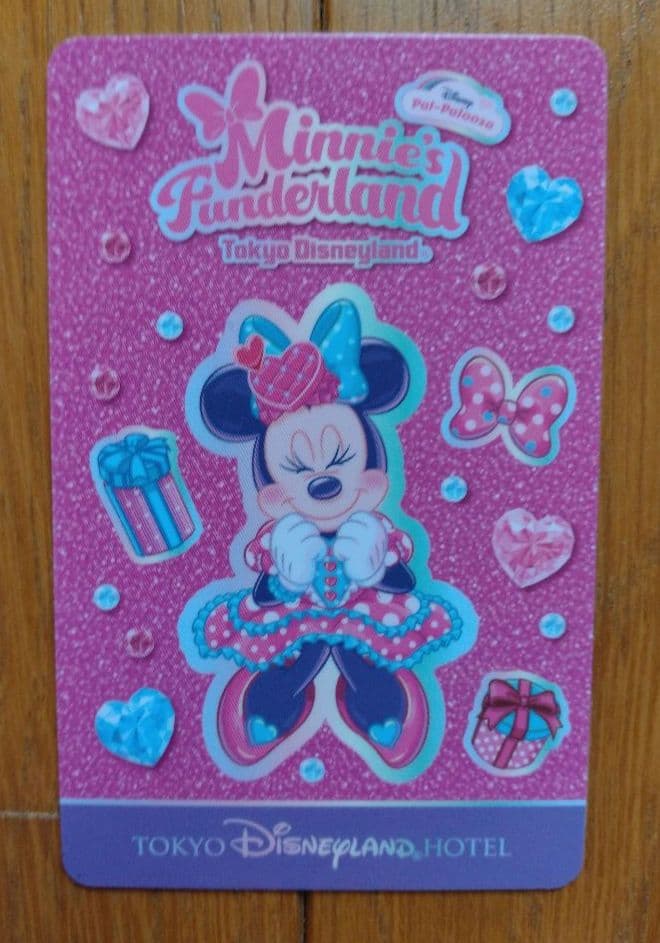 ディズニーランドホテル　パルパルーザ　ミニーのファンダーランドＳＰルームキー