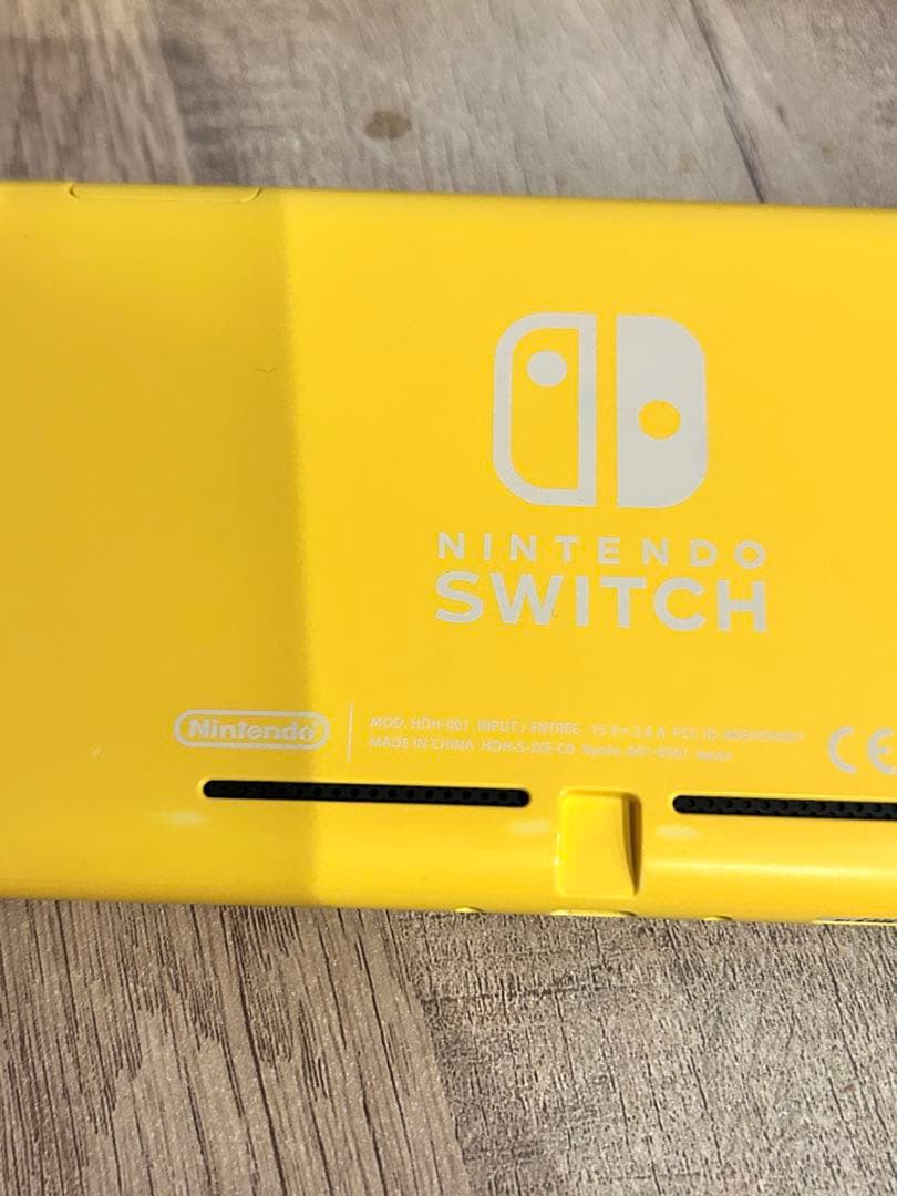 【動作確認済み】Nintendo Switch Lite イエロー 充電器付き